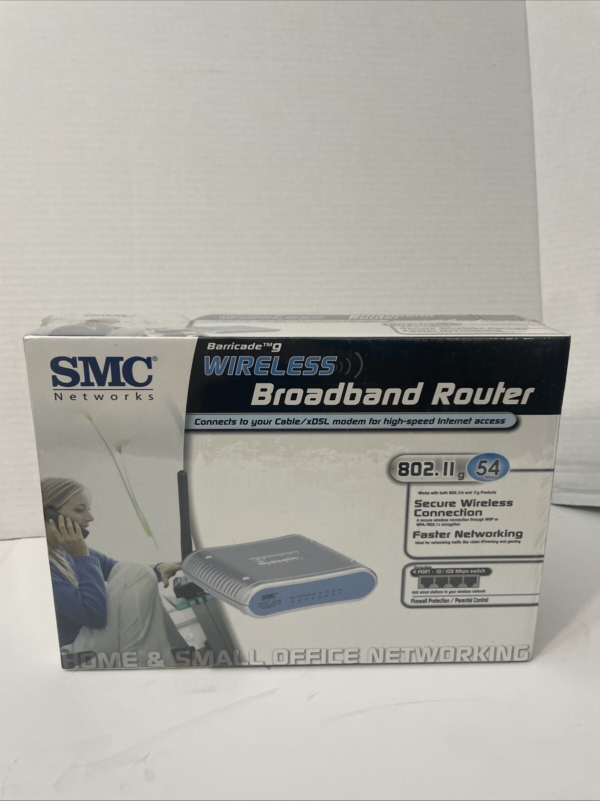 SMC Networks Barricade G 2.4GHz/54Mbps Wireless Cable/DSL Broadband Router