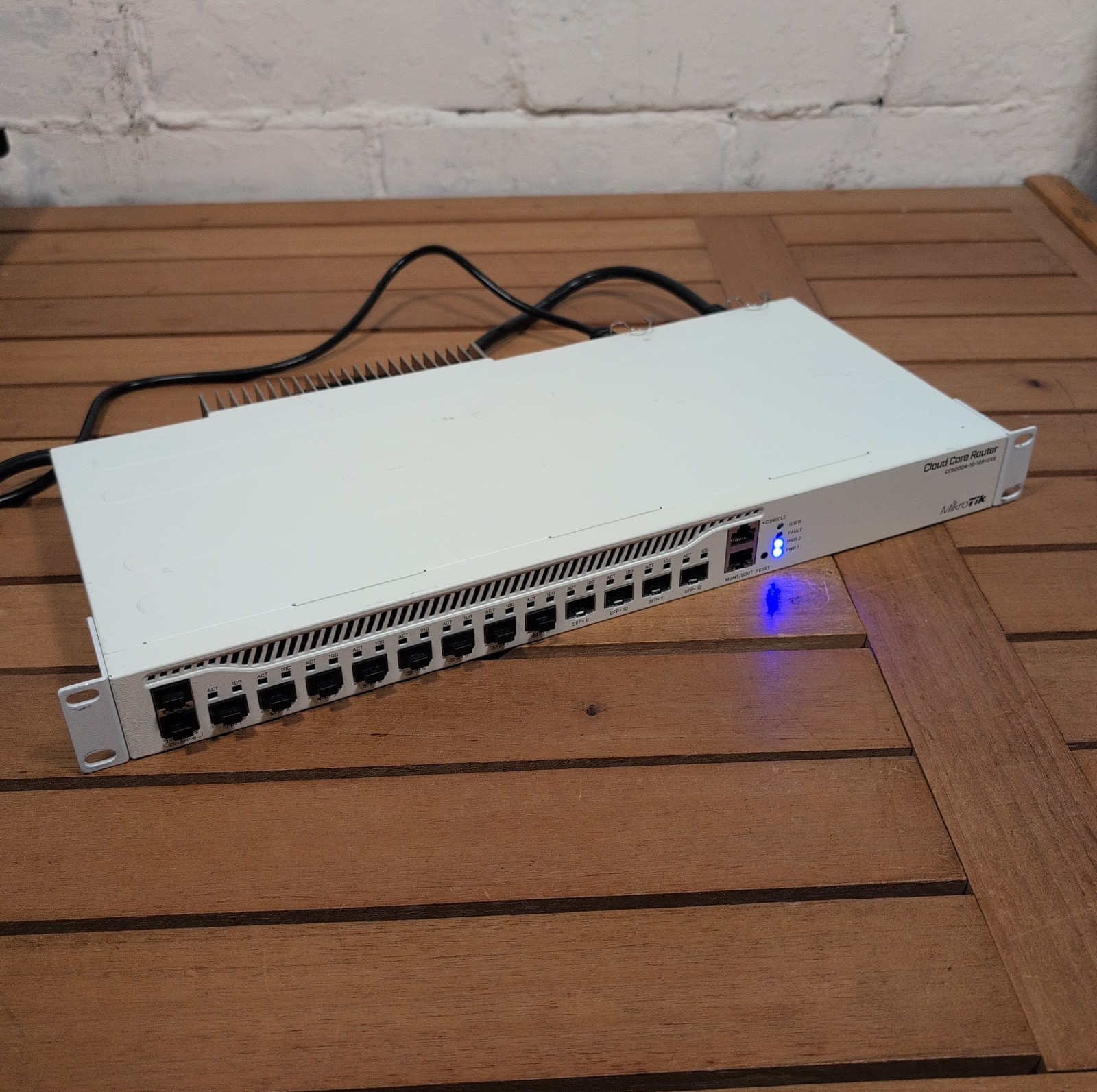 MikroTik CCR2004-1G-12S+2XS Cloud Core Router 1U Rackmount SFP+/RJ-45
