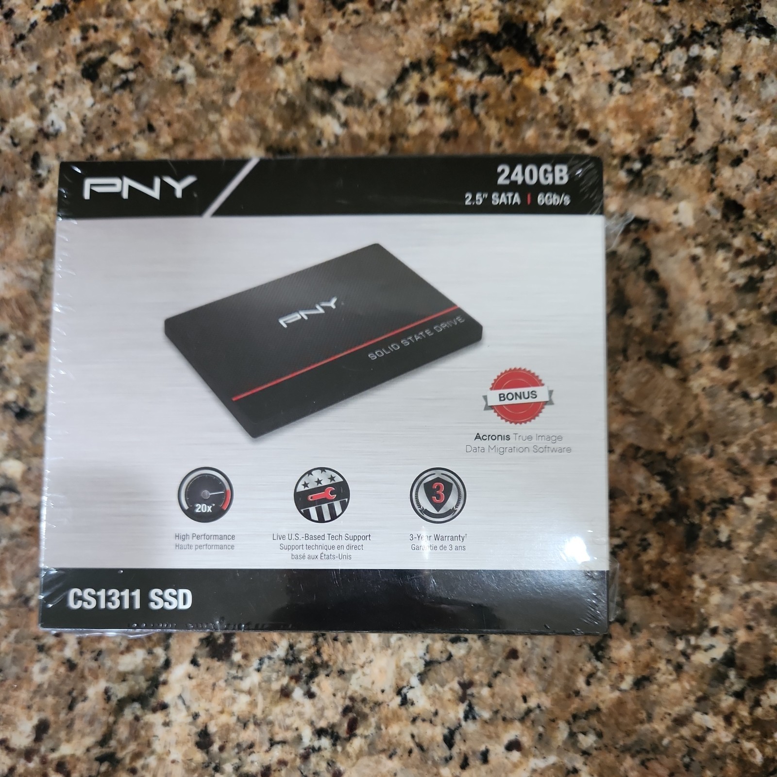 PNY CS1311 SSD 240 GB 2.5" SATA Internal Solid State Drive Brand-New