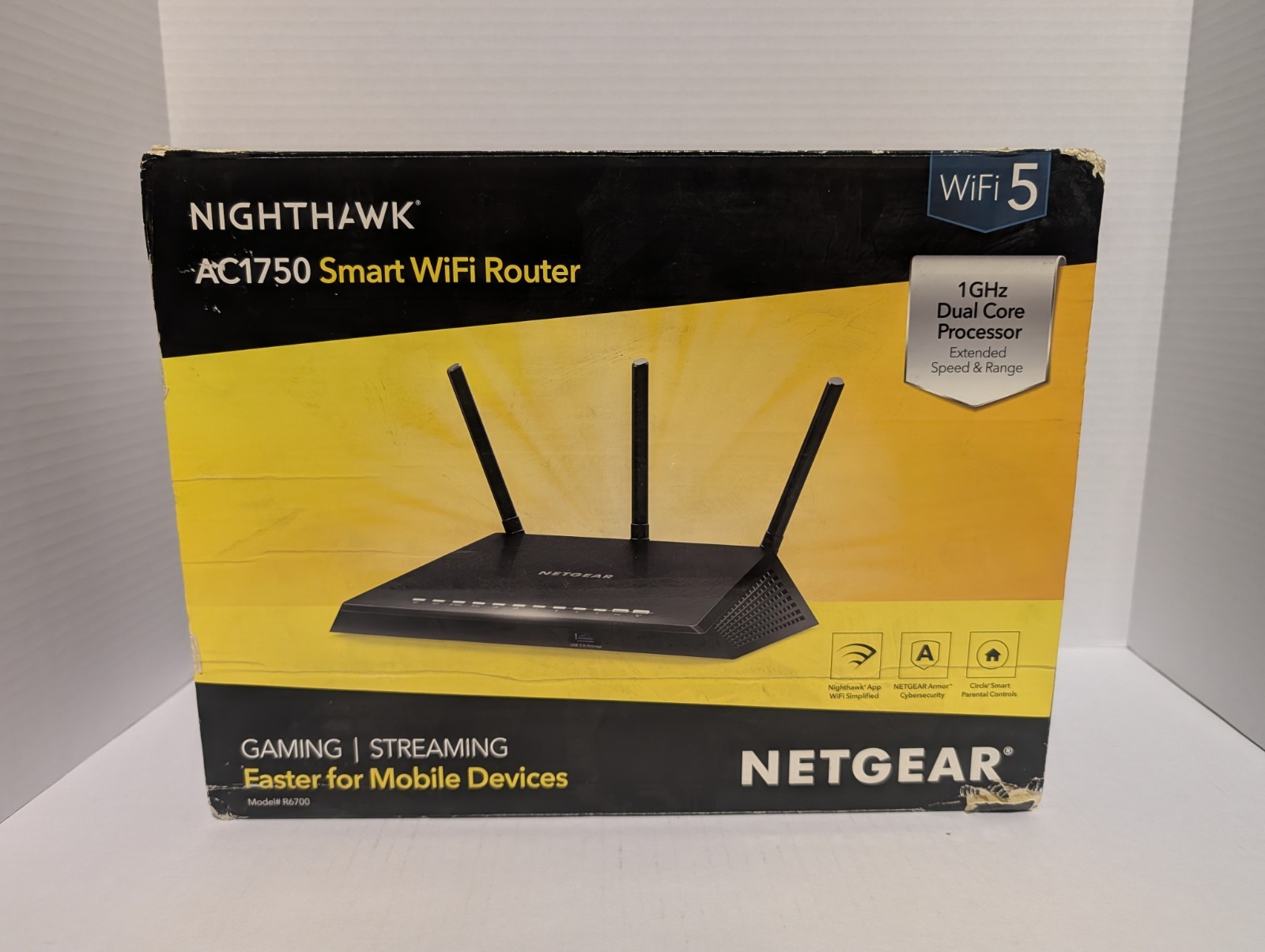NETGEAR Nighthawk R6700v3 AC1750 Dual-Band Wi-Fi 5 Router - 07 -✅ GOOD ✅