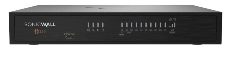 SonicWall TZ280 Network Security/Firewall Appliance (03-ssc-6933) (03ssc6933)