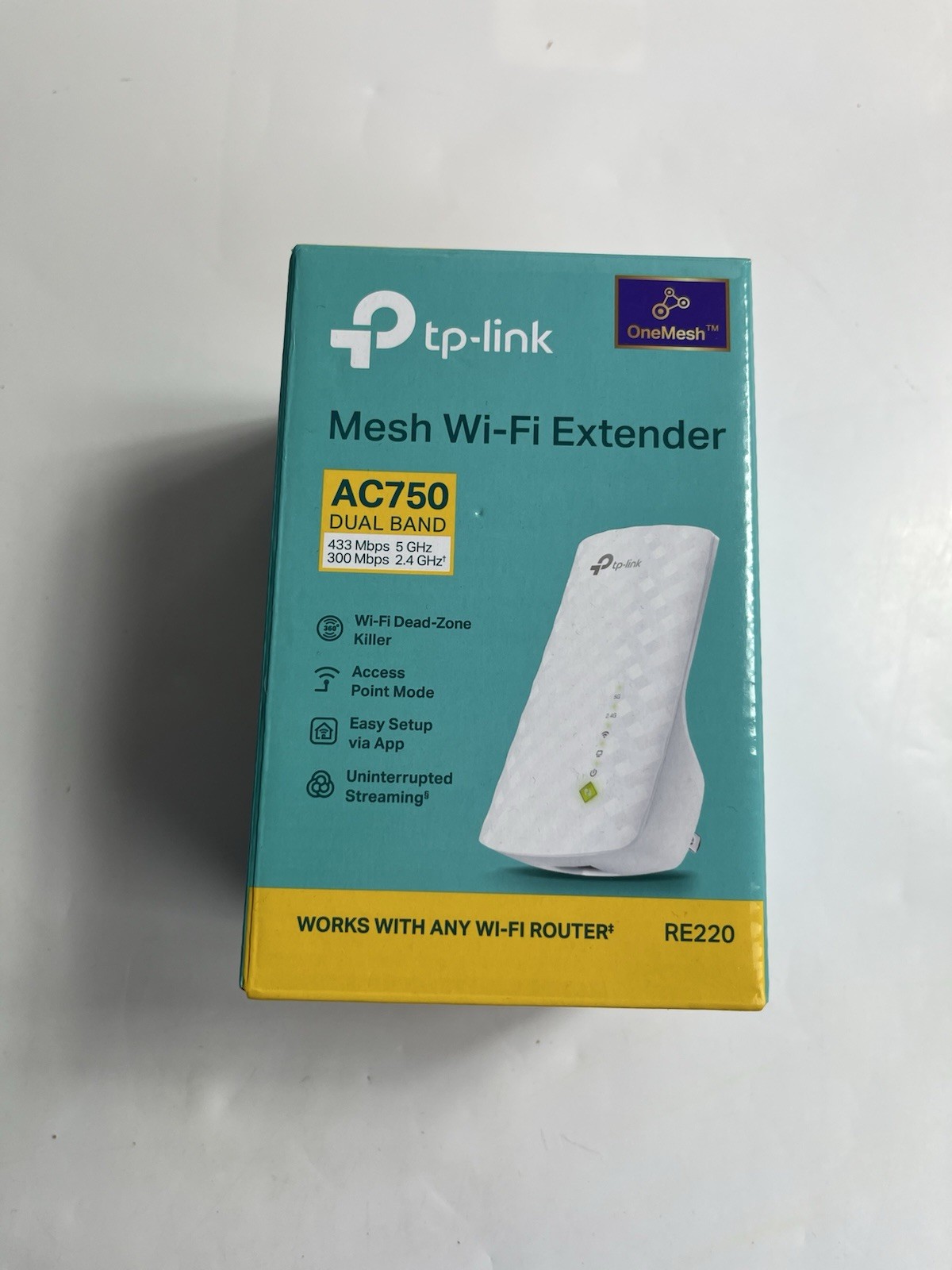 TP-Link AC750 Dual Band Mesh WiFi Range Extender