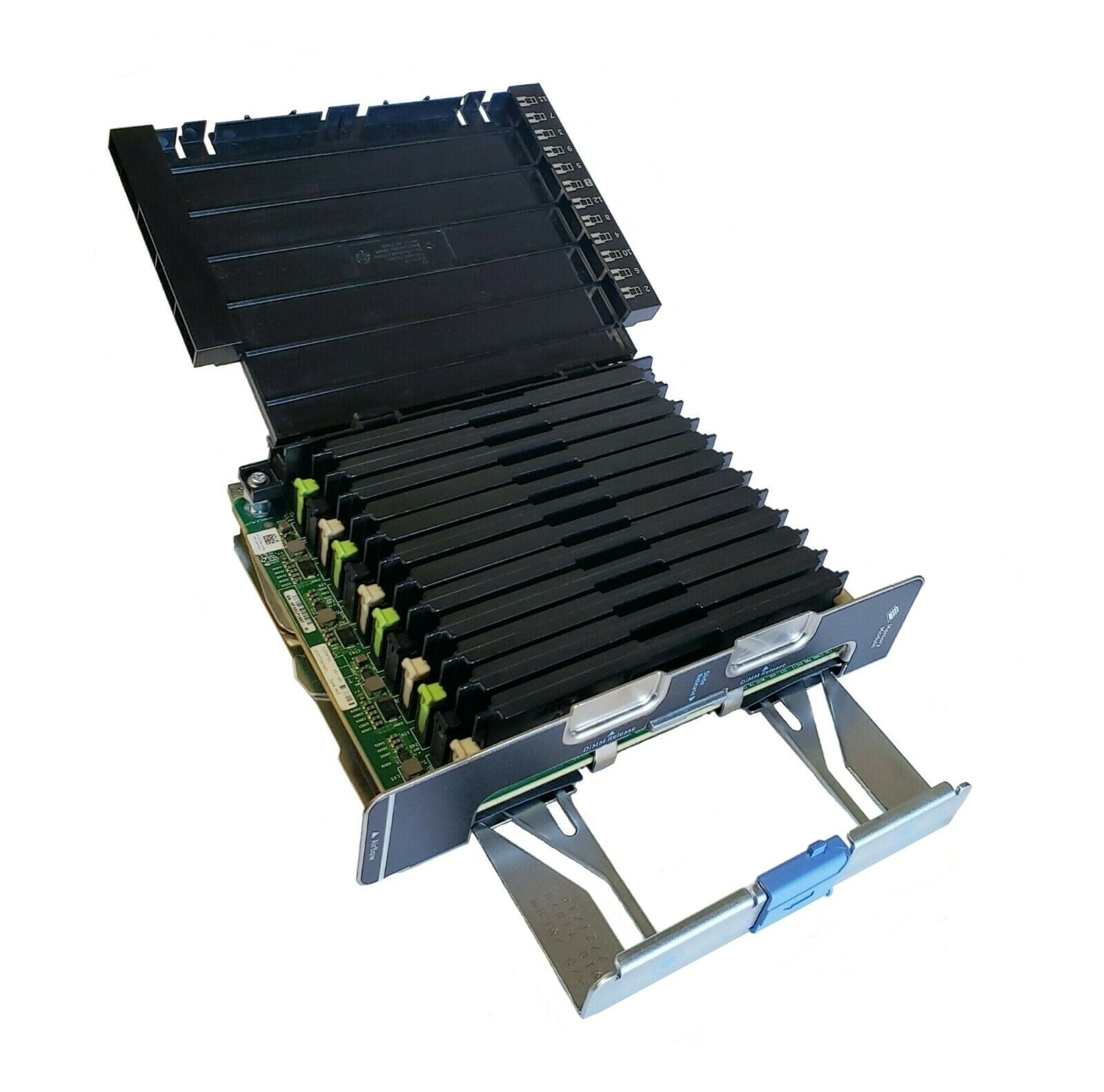 Dell XKF54 PowerEdge R920 12 DIMM Memory Riser Board With Socket Protectors