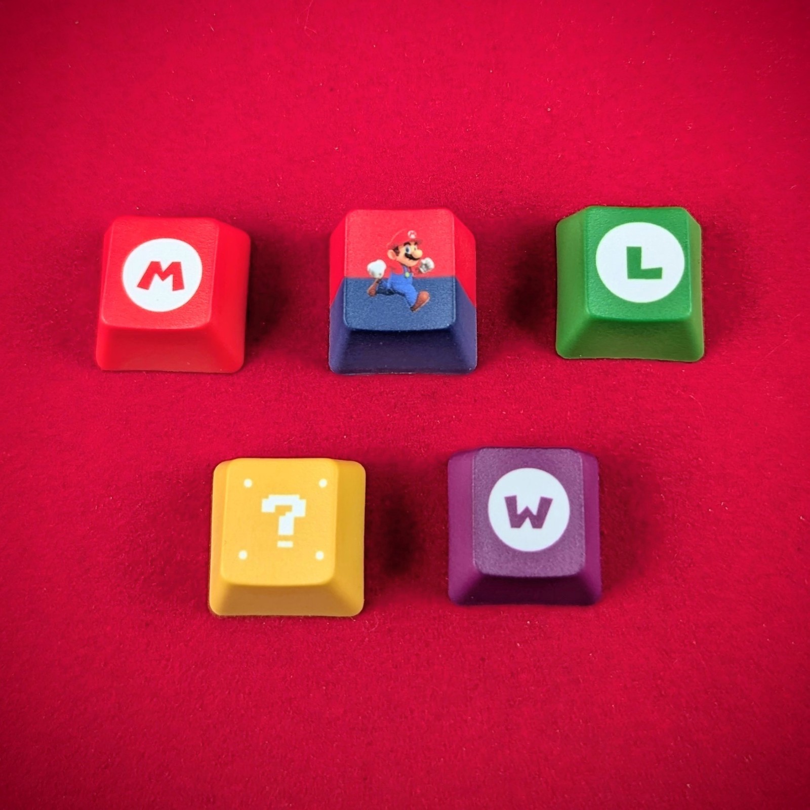 MARIO KEYCAPS Mechanical Cherry MX Nintendo Custom Key 