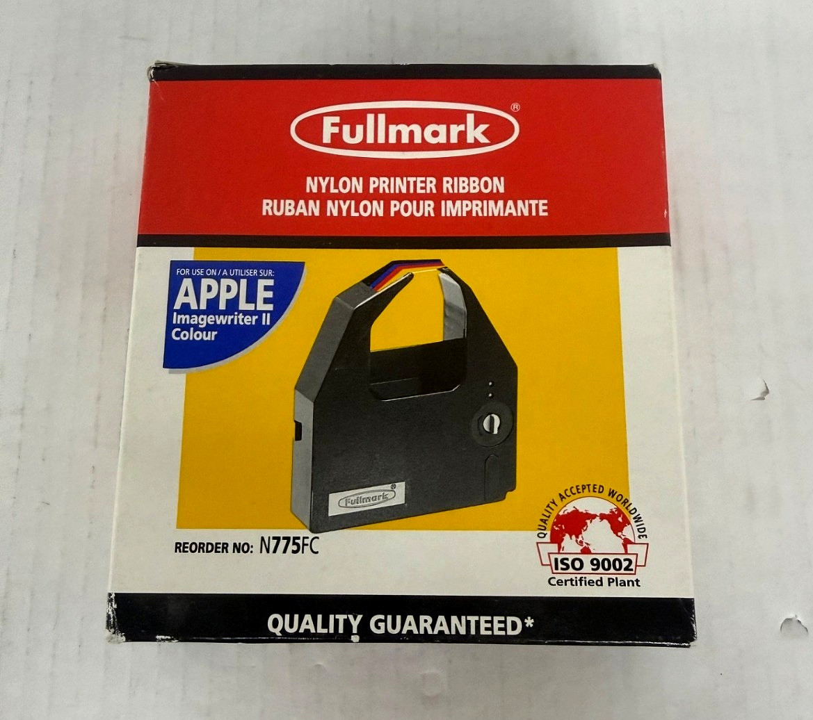 Fullmark N775FC 4-Color Ribbon Apple ImageWriter II Colour Printer NOS (13C-B1)