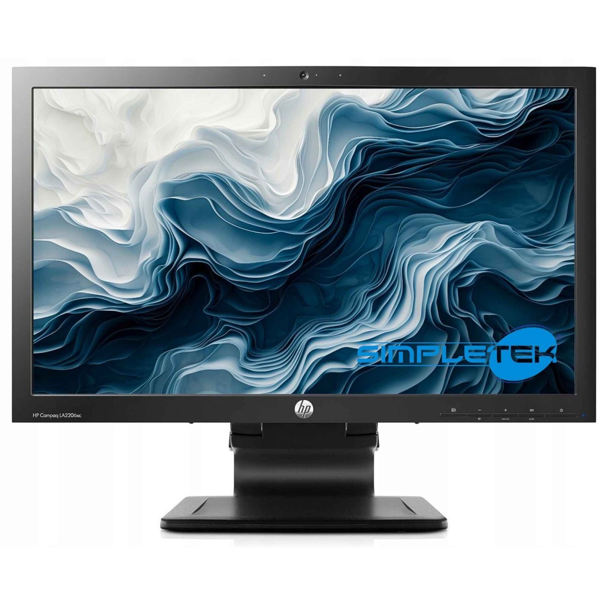 HP Compaq LA2206xc 22" Full HD LCD Monitor With Webcam, VGA DVI DP USB 2.0