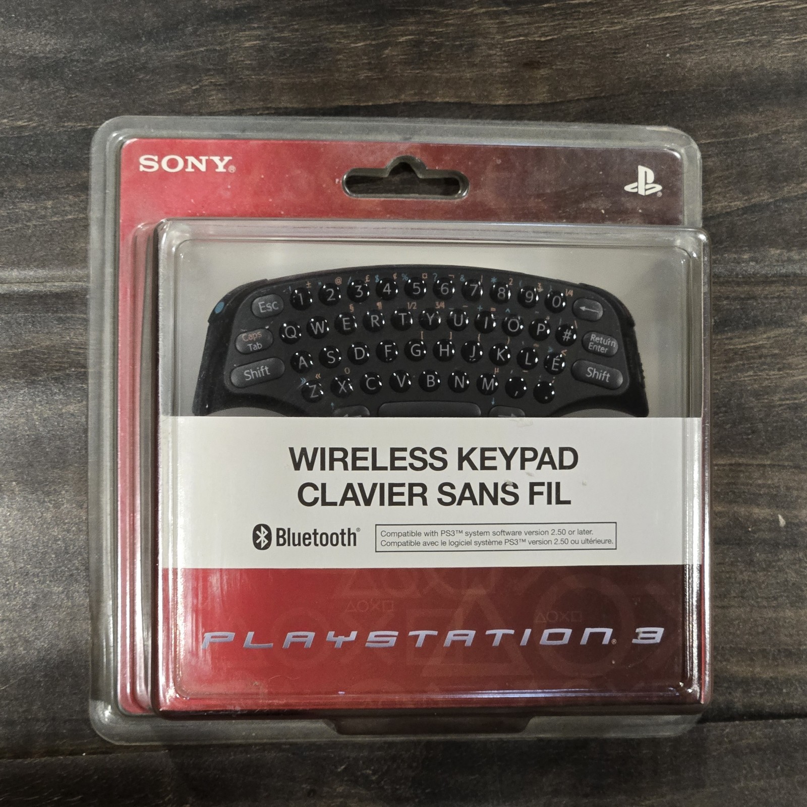 Sony Playstation 3 Wireless Keypad NEW Official OEM Genuine Ps3 Chat Pad Sealed