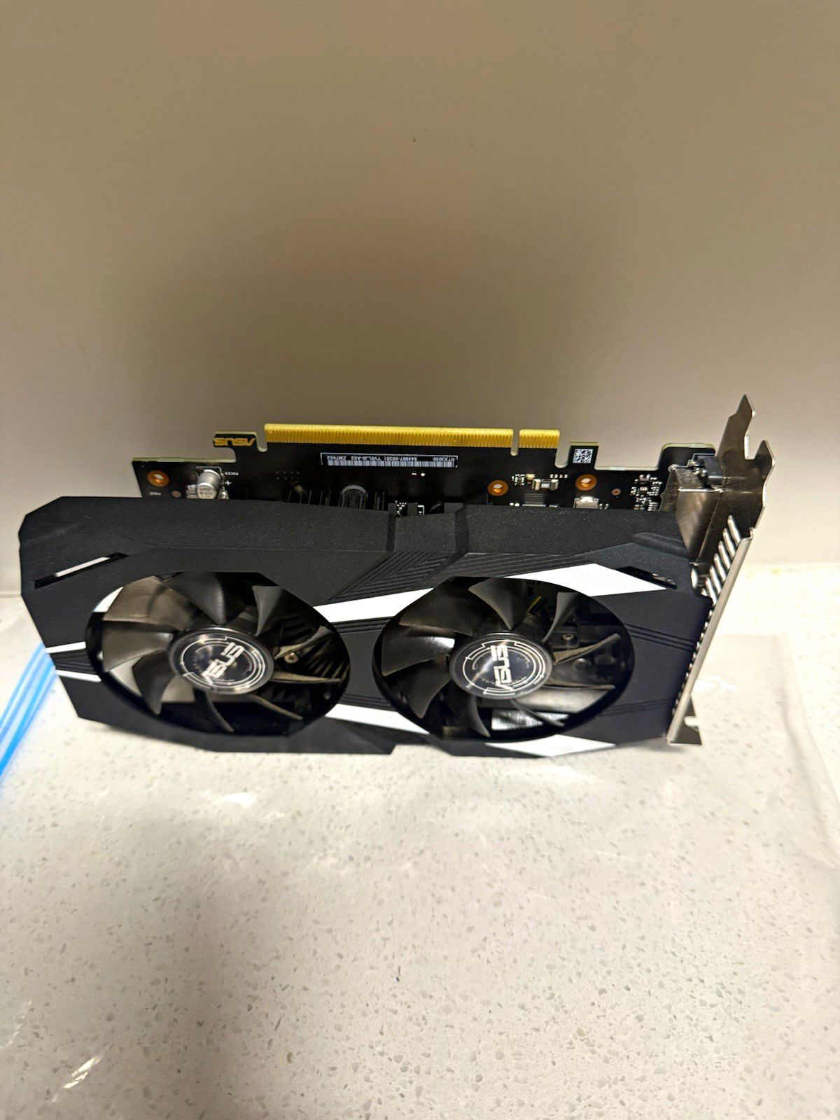 ASUS Dual GeForce RTX 3050 6GB GDDR6 DLSS HDMI DP DVI-D Graphics Card