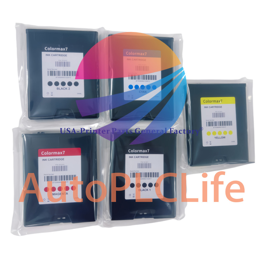 5PC/Set ink cartridge For Formax Memjet Compatible For ColorMax7 and ColorMax8