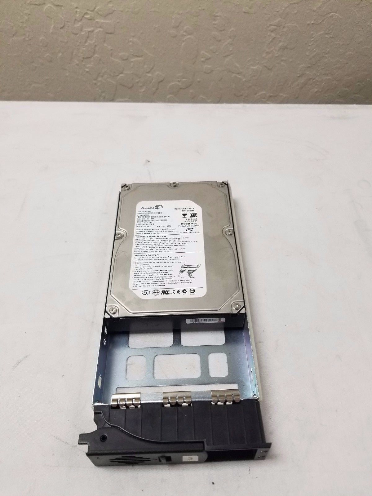 Seagate Barracuda 7200.9 ST3400633AS 400GB 7.2K SATA 3.5" 9BD145-340 Hard Drive