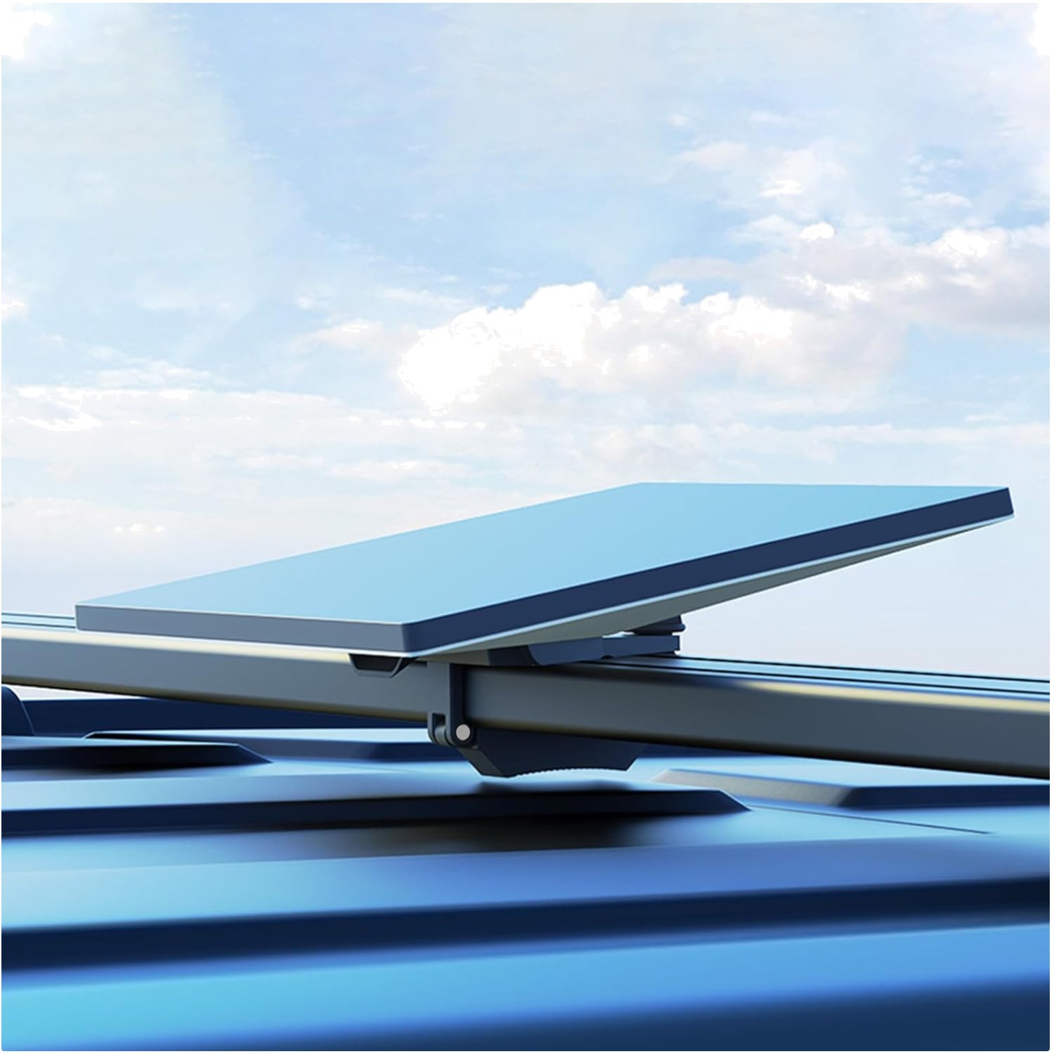 All-Weather Aluminum Roof Rack Mount for Starlink Mini – Ideal for RVs