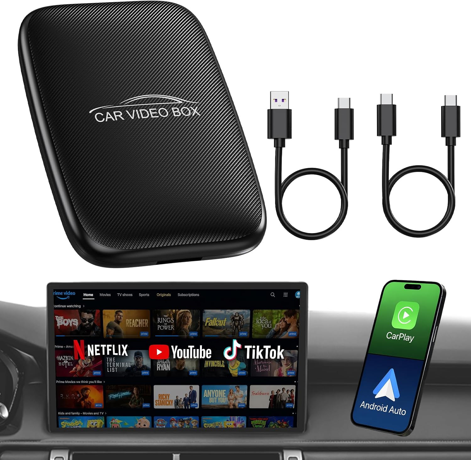 Magic Video AI Box 3.0 Support Youtube Netflix TF Card