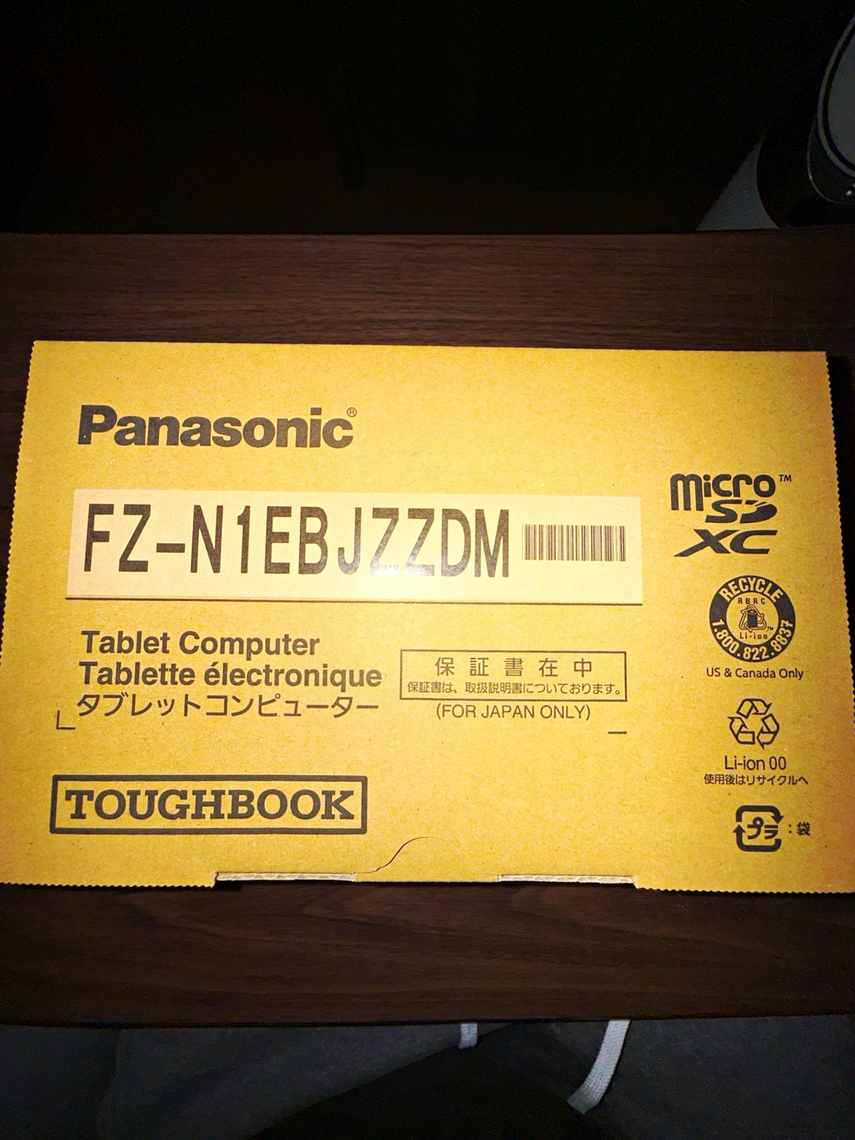 Panasonic Toughbook FZ-N1EBJZZDM Rugged Handheld 4.7" Android