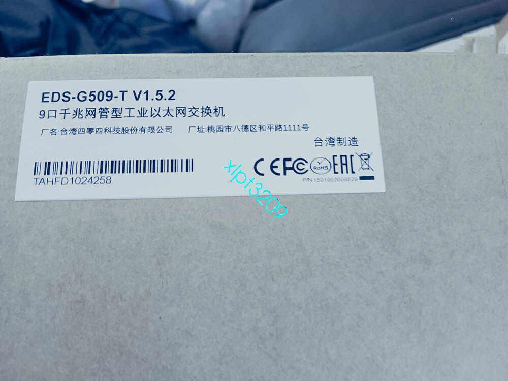 1PC NEW MOXA Wide Temperature Full Gigabit Industrial Ethernet Switch EDS-G509-T