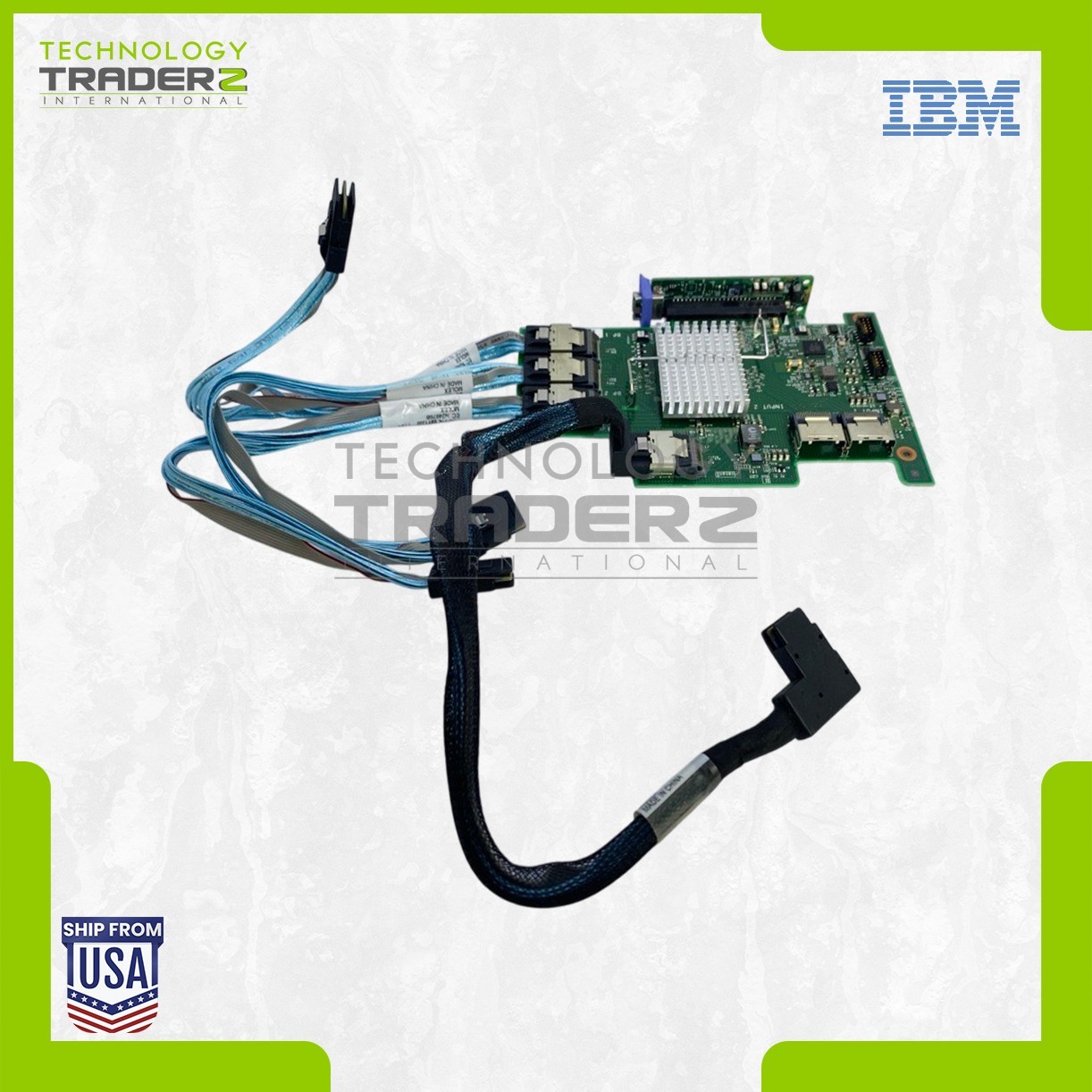 46M0997 IBM ServeRAID 16-Port 6Gbps SAS-2 SATA Expansion Adapter W/ 3x 69Y0993