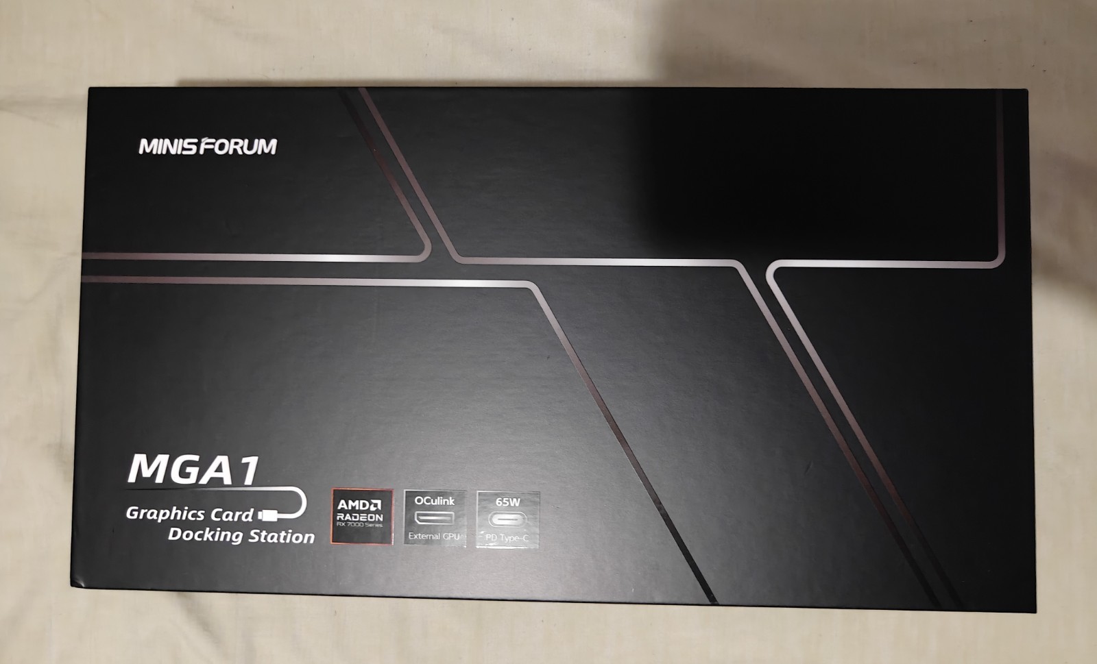 MINISFORUM MGA1 External GPU AMD Radeon RX 7600M XT 8GB VRAM OCULINK