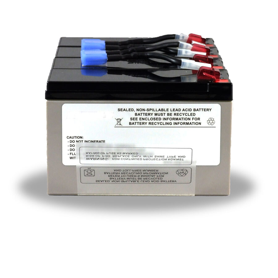 Powerwarehouse RBC8 compatible battery for APC SU1400RM, SU1400RMNET 12V 7.2AH