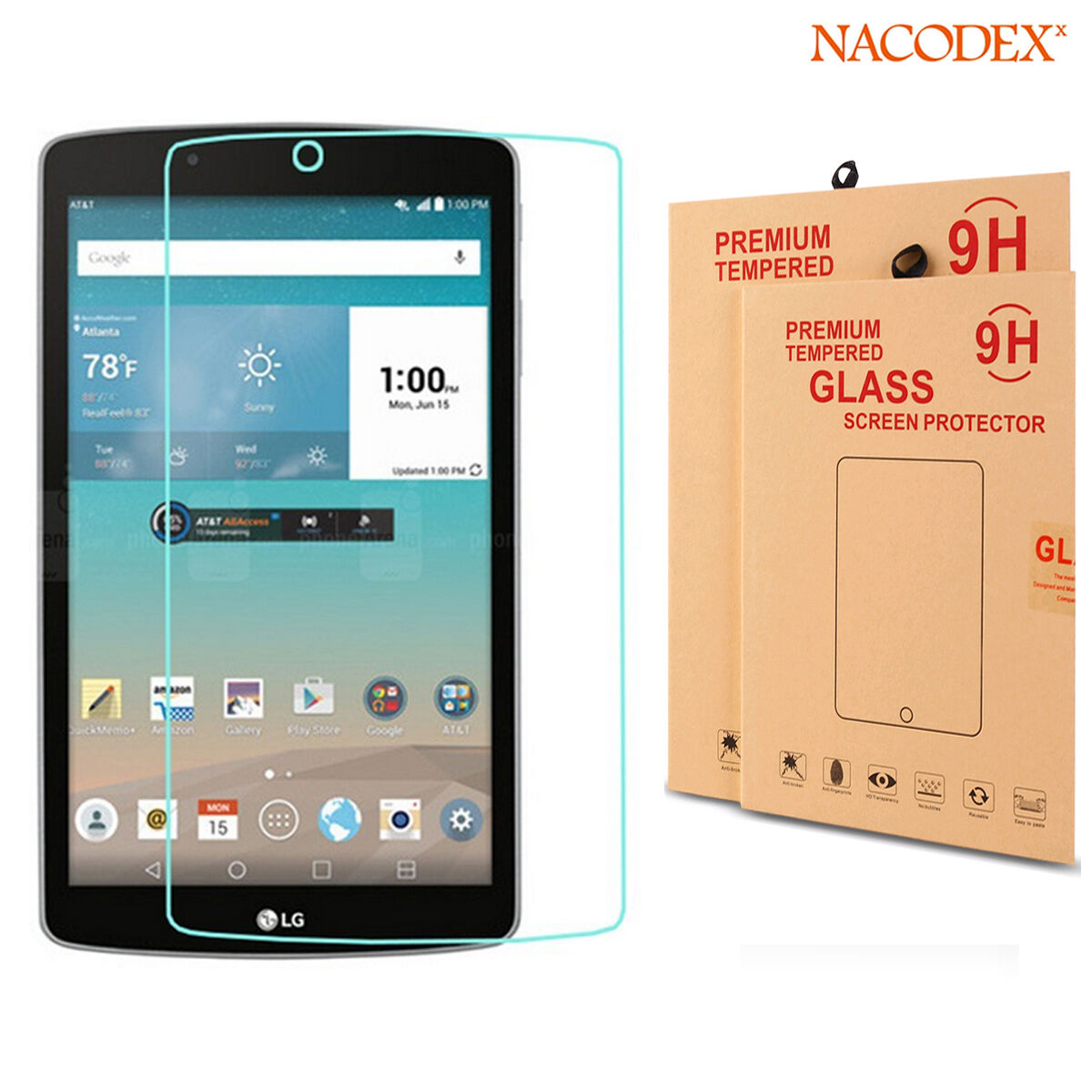For LG G Pad F 8.0 / v495 v496 Premium Tempered Glass Screen Protector