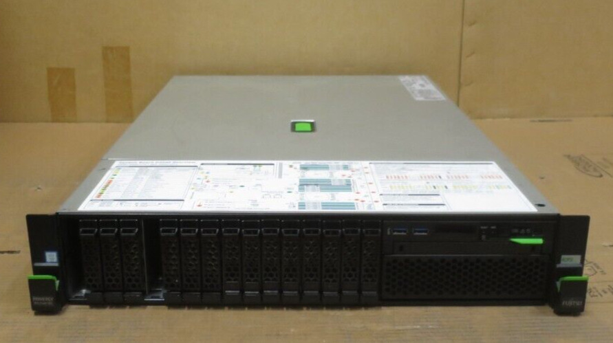 Fujitsu Primergy RX2540 M1 6C E5-2620v3 2.40GHz 64GB 16Bay SAS 2.5