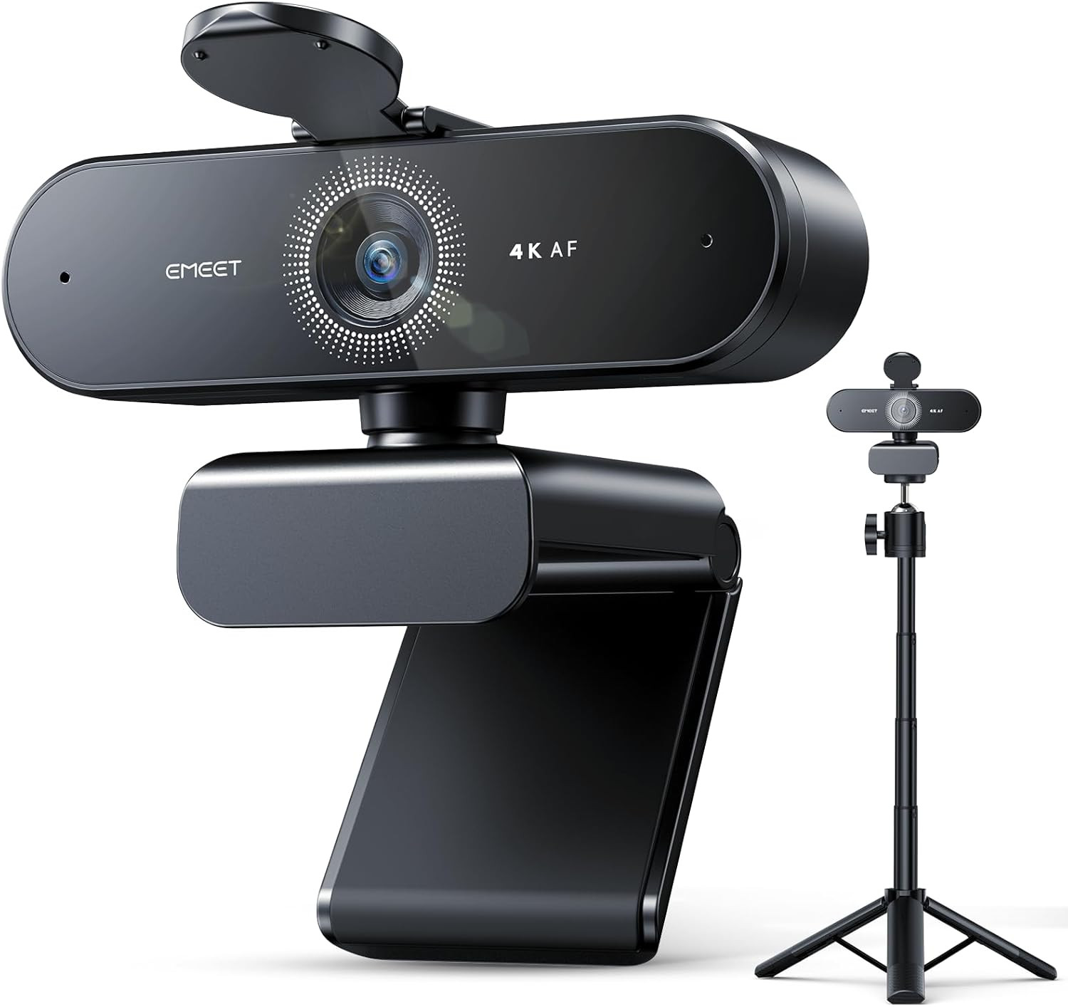 NOVA 4K Webcam with Tripod - 4K UHD, PDAF Autofocus, Adjustable Heights with 360