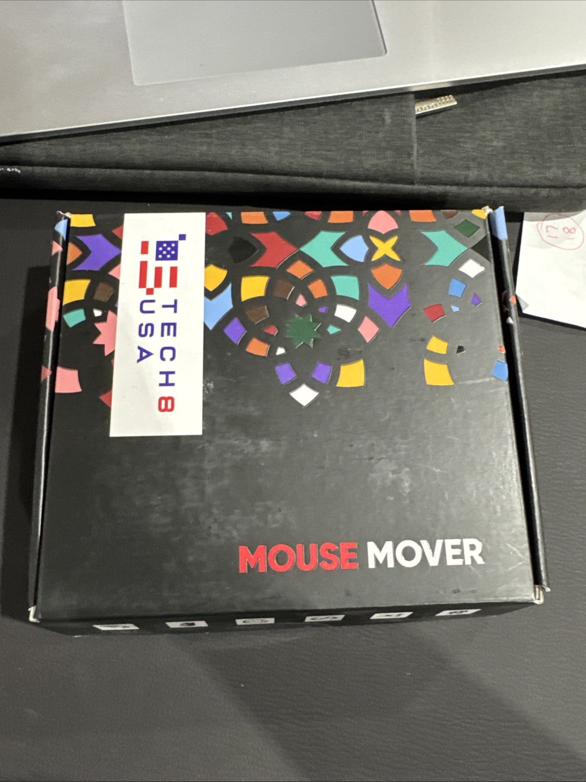 🖱️ TECH8 USA Dual Disc Mouse Mover Jiggler, No Software, Random Movement