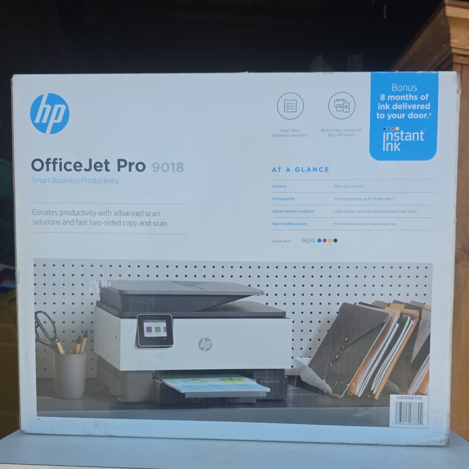 Brand NEW HP OfficeJet Pro 9018 All-in-One Wireless Color Inkjet Printer