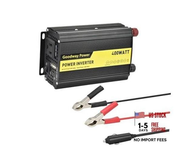 Compact and Lightweight Modified sine Wave Power Inverter DC12V to 200 Watts