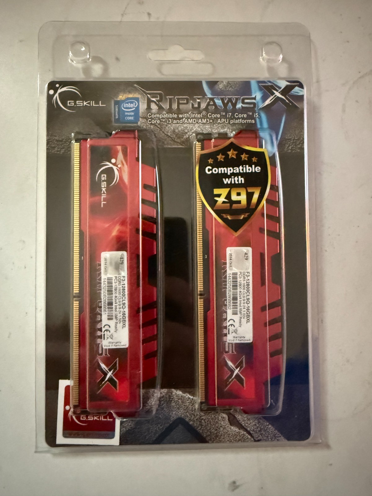 G. SKILL Ripjaws DDR3-1600 4x4GB 16GB Total Desktop Memory (F3-12800CL9Q-16GBXL)