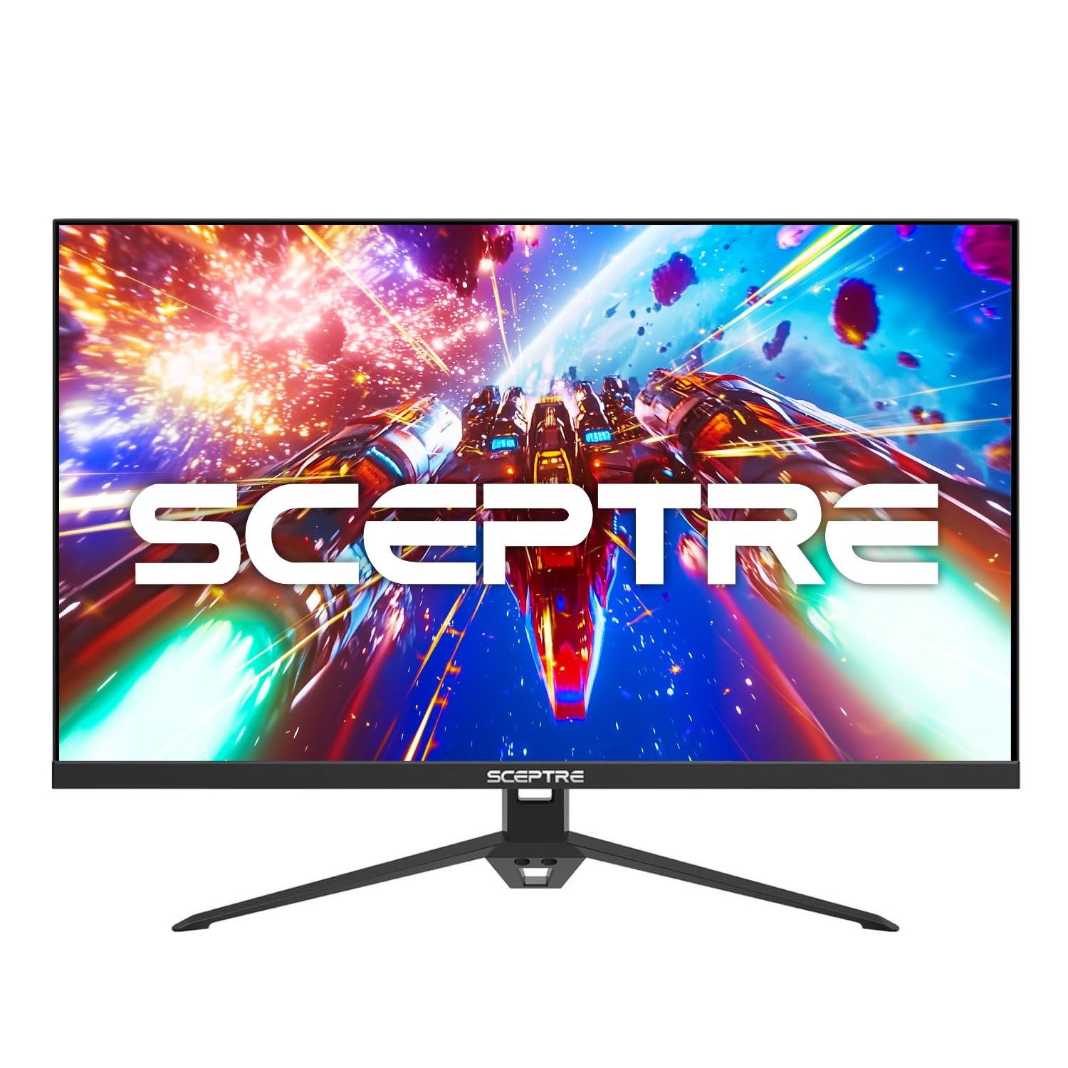 Sceptre New 27-Inch Gaming Monitor, FHD 1080p, Up to 180Hz, 27, Machine Black