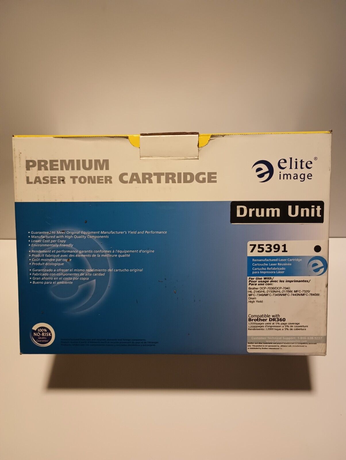 Elite Image Premium Laser Toner Cartridge Drum Unit Remanufactured Dr 360