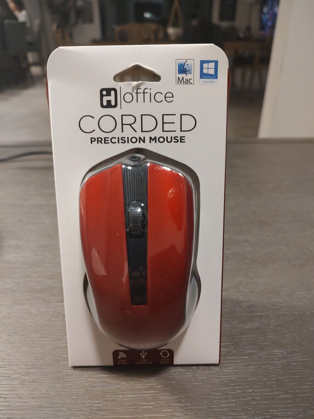 iHome Office Corded Precision Mouse