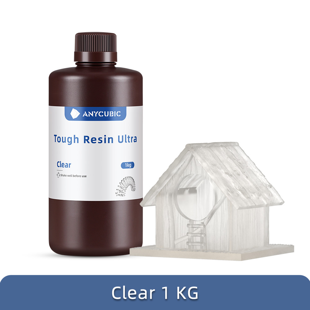 ANYCUBIC Ultra Tough Resin High Elasticity 405nm Resin for LCD 3D Printer Lot