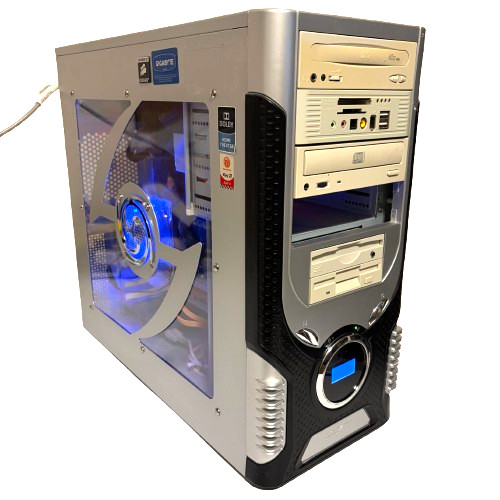 Raidmax Computer Gigabyte Intel Pentium D Dual Core 3.0 Ghz No HDD/PSU Vintage