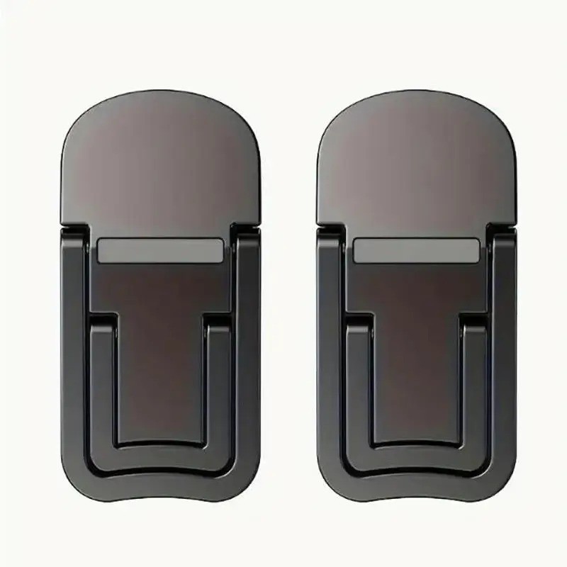 2PCS Mini Foldable Laptop Stand Self-Adhesive Keyboard Riser Adjustable