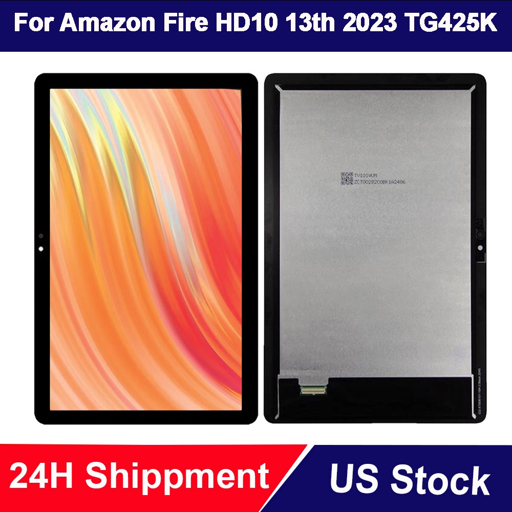Replacement For Amazon Fire HD10 13th Gen 2023 TG425K LCD Touch Screen Digitizer