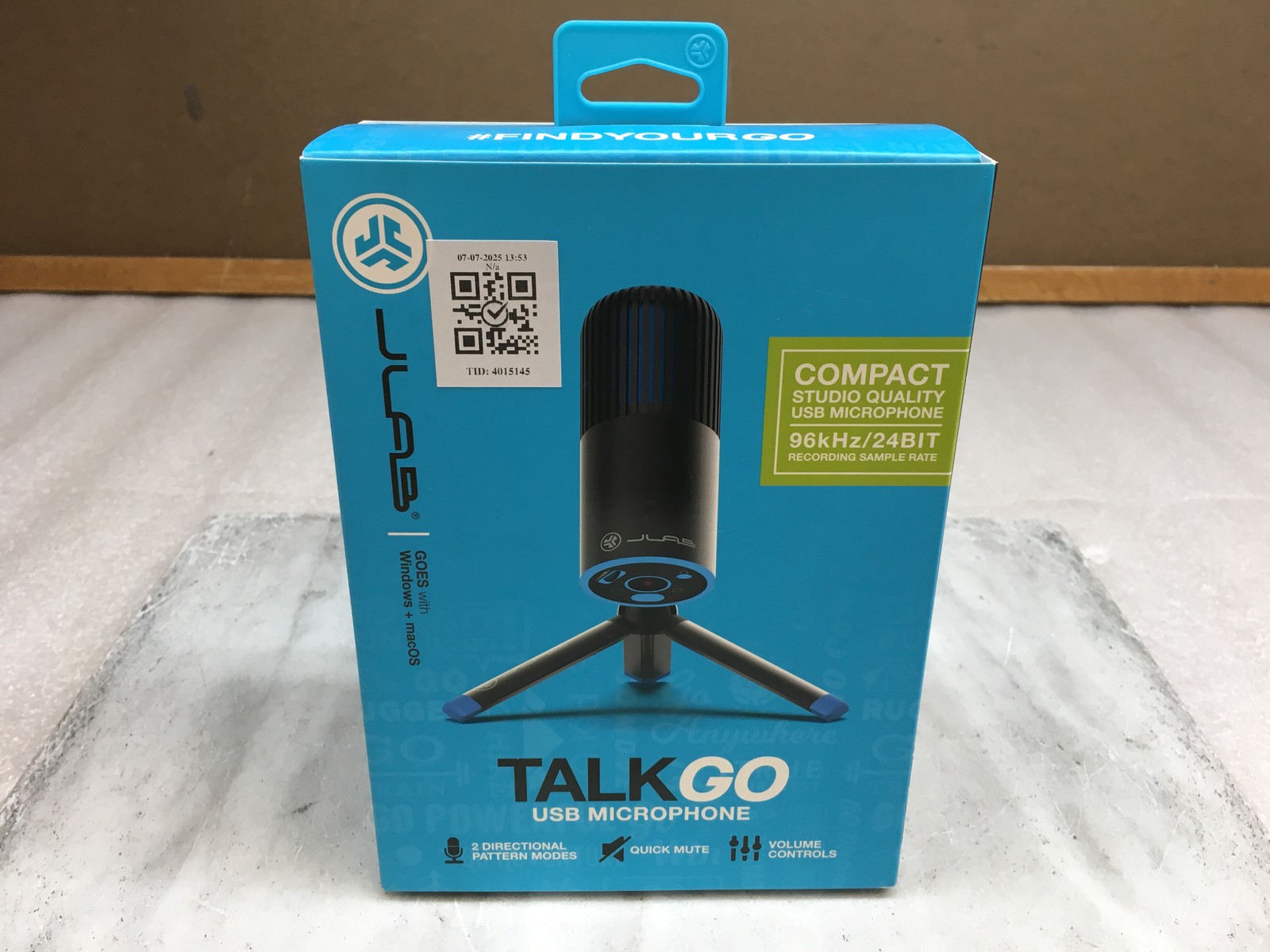 JLabs Talk GO Portable USBC Desktop Microphone Brand NEW IN BOX Windows MacOS