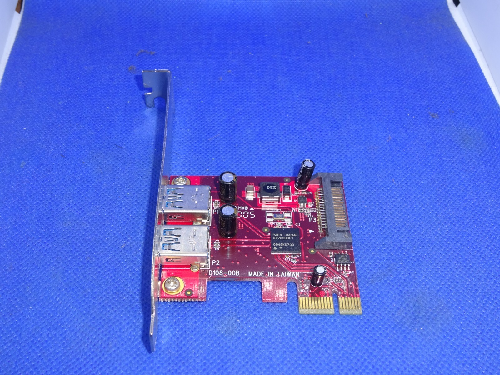 LINDY 51122 2PORT USB 3.0 PCI EXPRESS ADAPTER #GK6457