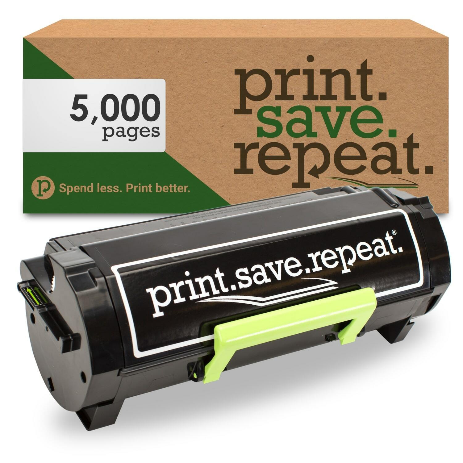 Print.Save.Repeat. Lexmark 500HG Toner Cartridge MS310 MS312 MS315 MS410 MS415