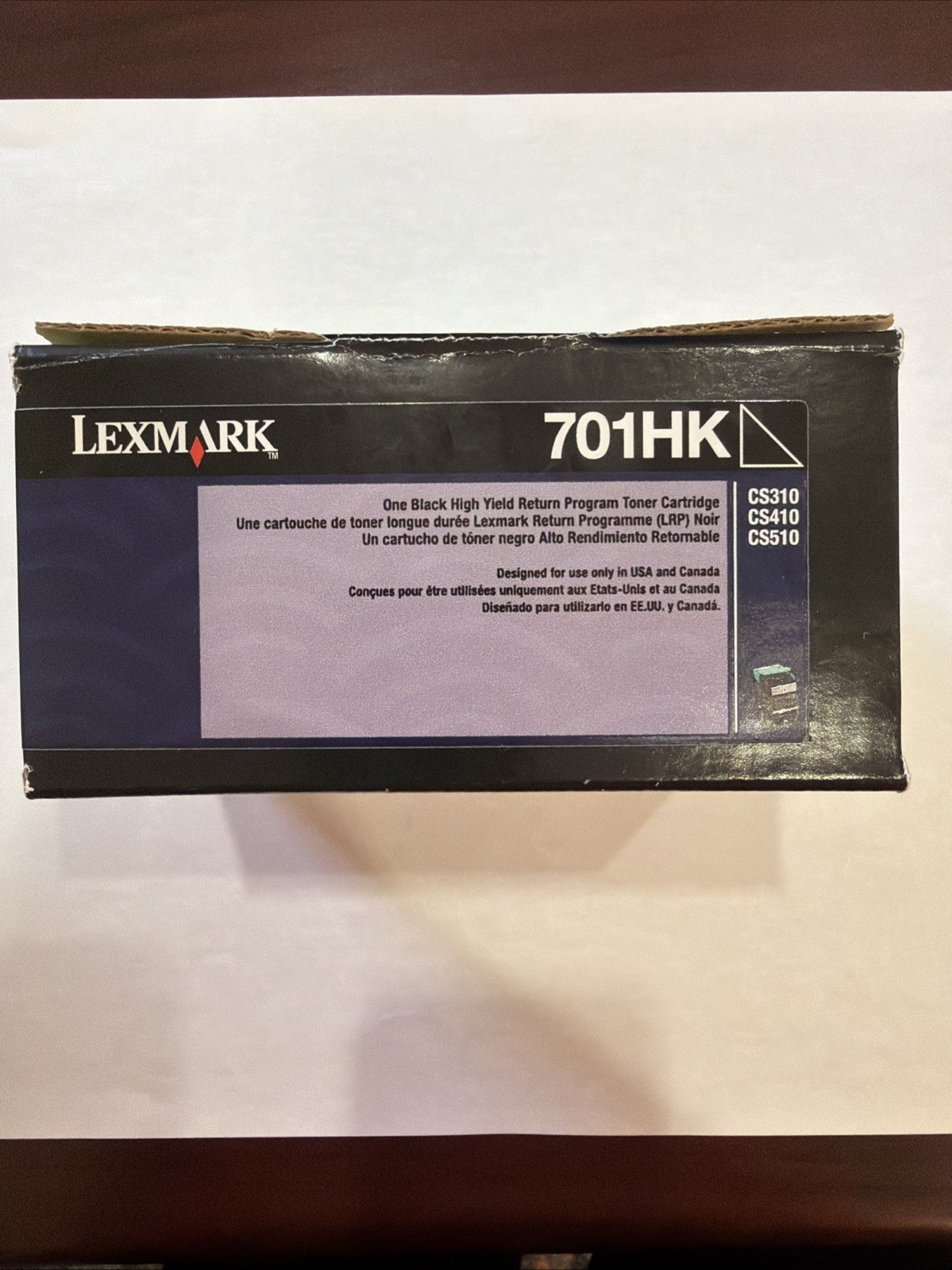 Genuine Lexmark High Yield Toner Cartridges 701K (BLACK)