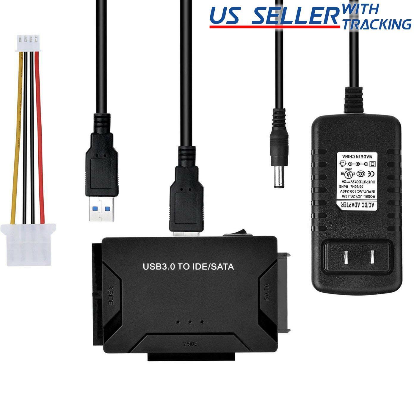 USB 3.0 to IDE/SATA Converter Adapter Kit For 2.5\