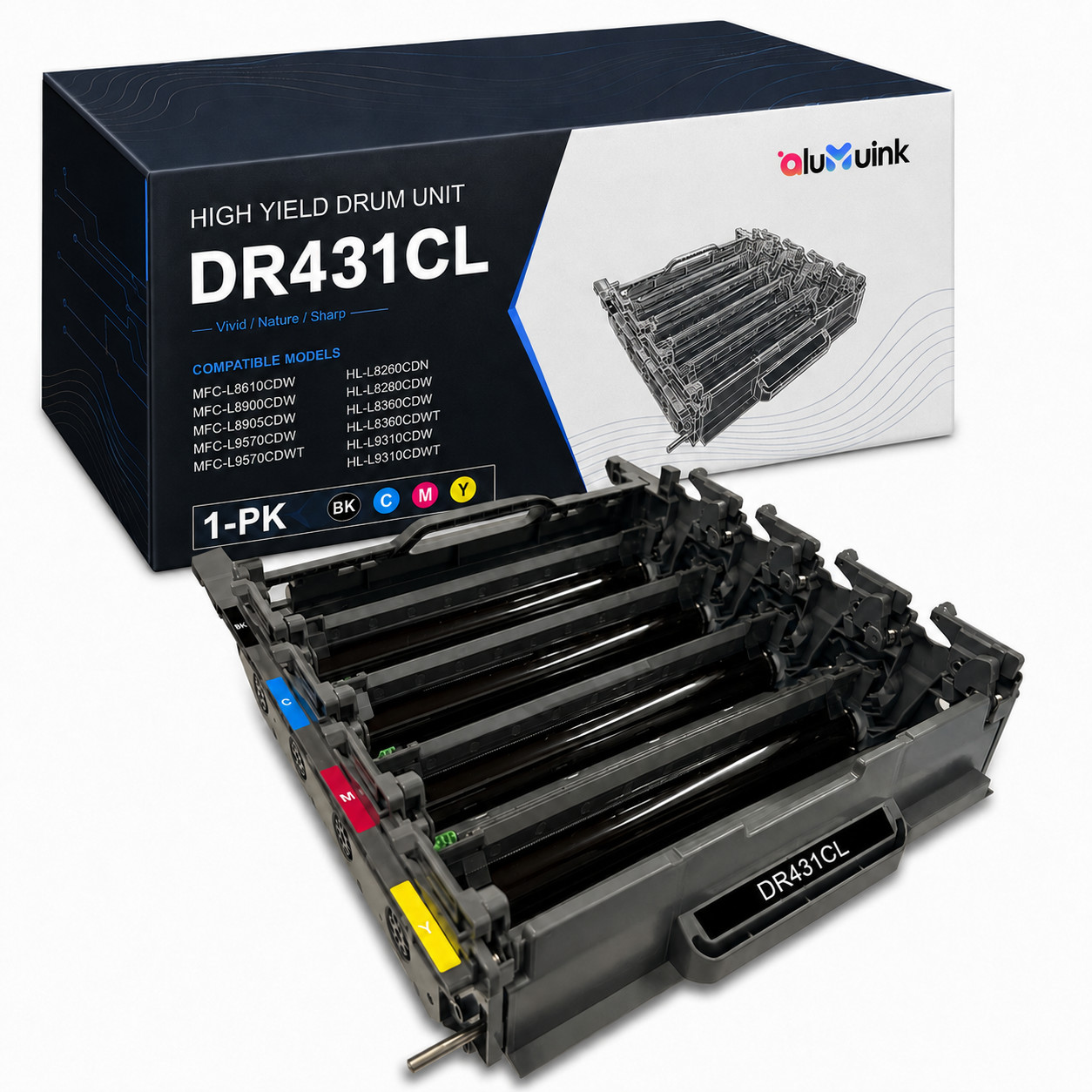 DR431CL Drum replacement for MFC-L8690CDW MFC-L8900CDW HL-L9310CDWTT HL-L8360CDW