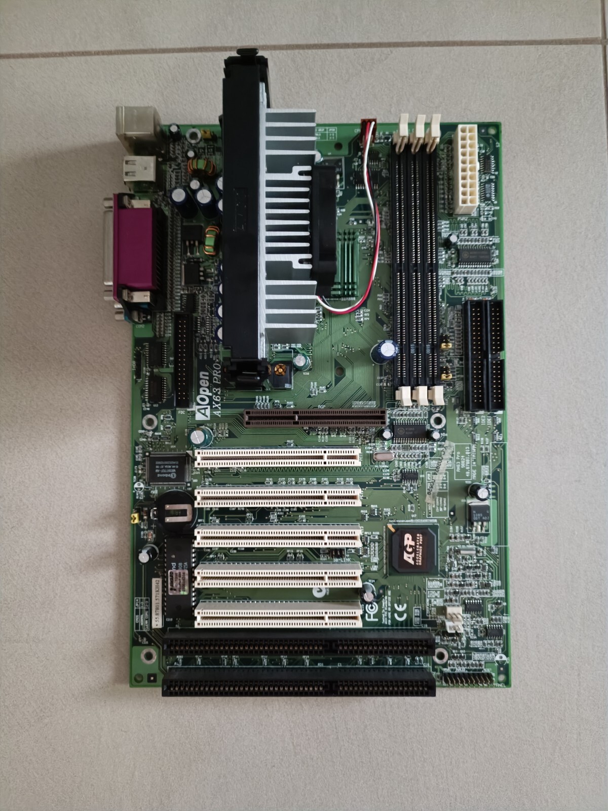🔴AOpen AX63 Pro (Via Apollo Pro 133) Vintage Motherboard