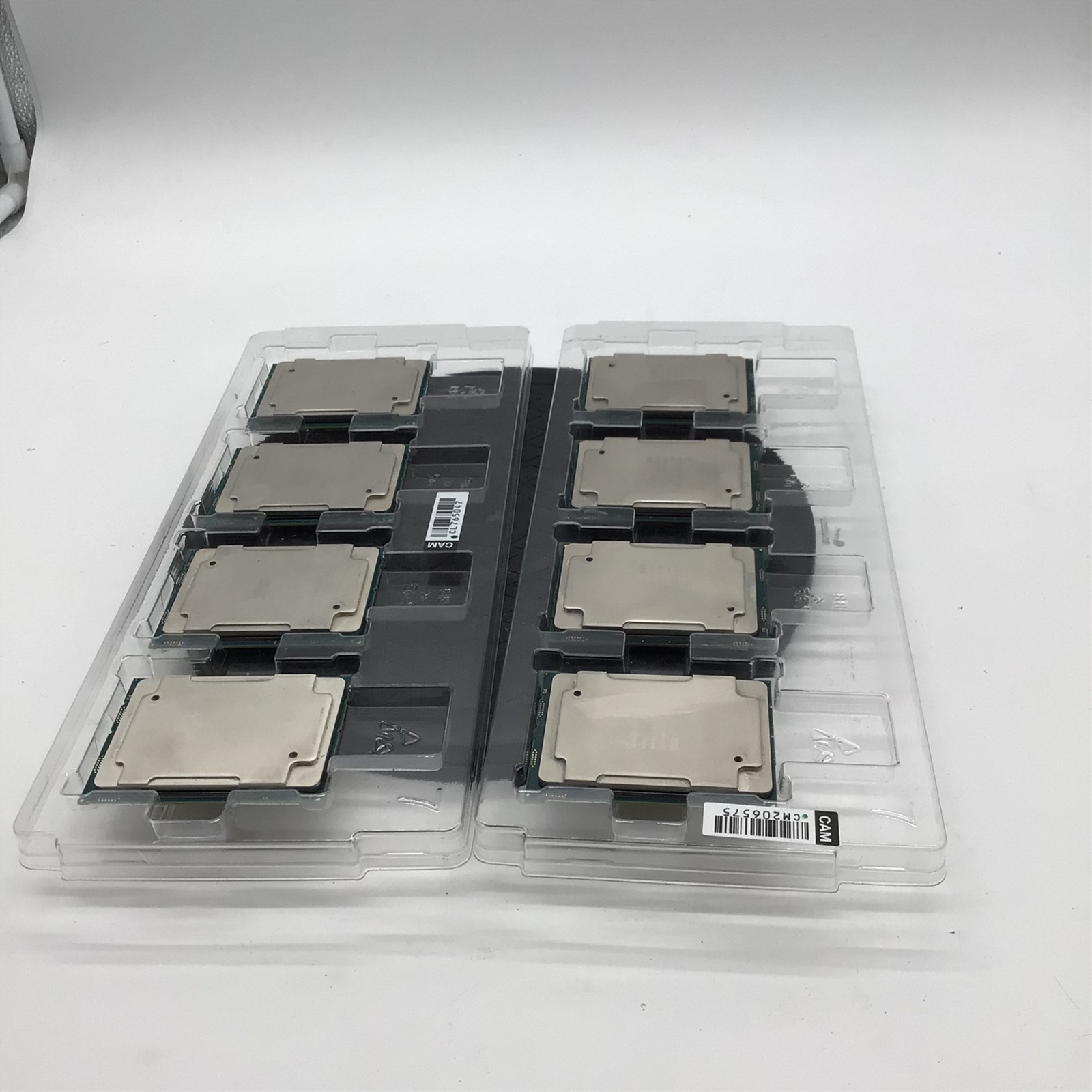 Lot of 8 Intel Xeon Gold 6244 3.6GHz 8-Core CPUs SRF8Z