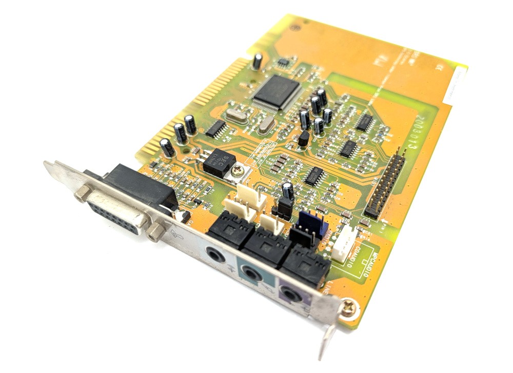 AZTECH 800-C3002A-A30 ISA 16Bit Sound Card Retro SRS 3D Stereo