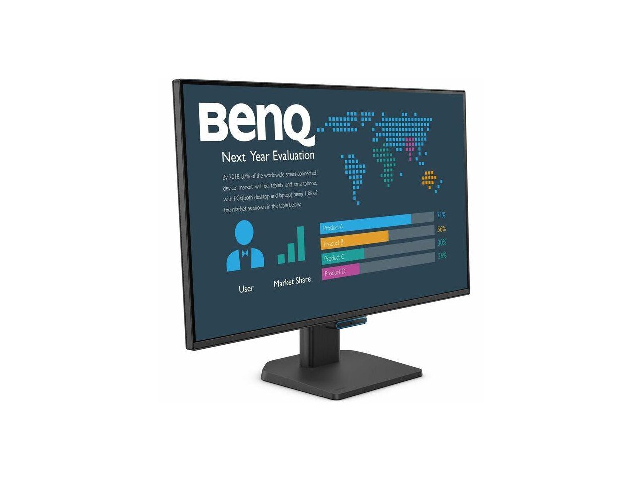 BenQ BL2790C 27" Class Full HD LED Monitor - 16:9 - 27" Viewable - In-plane Swit