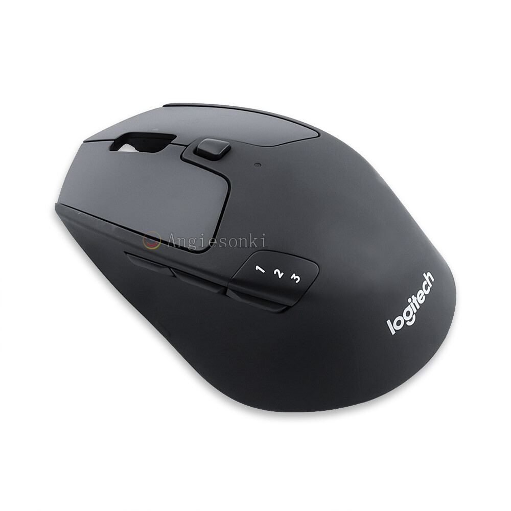For Logitech M720 Triathalon Mouse-Wheel, Top Shell, Battery Cover & Bottom Case