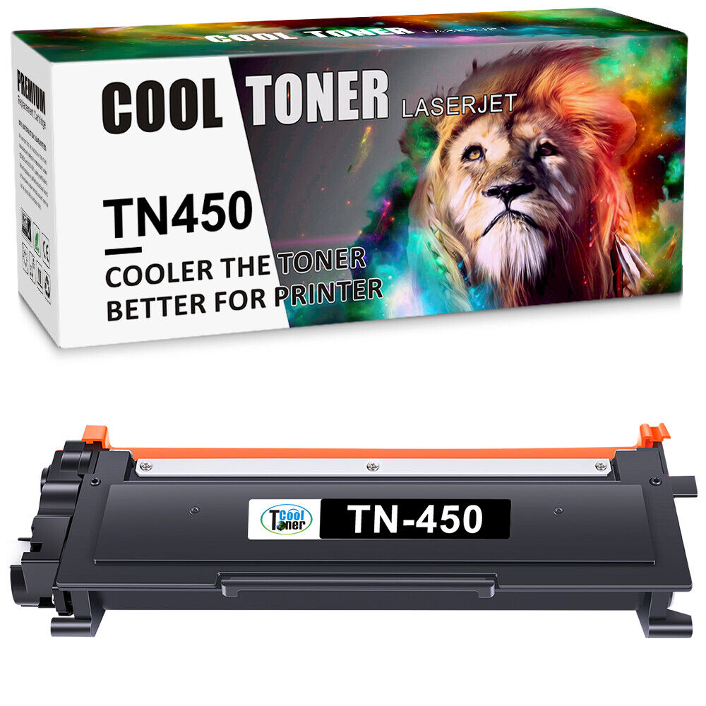 High Yield Toner Cartridge Compatible for Brother TN450 TN-450 DR420 HL-2220 LOT