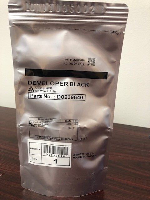 Ricoh Black Developer 215g D0239640
