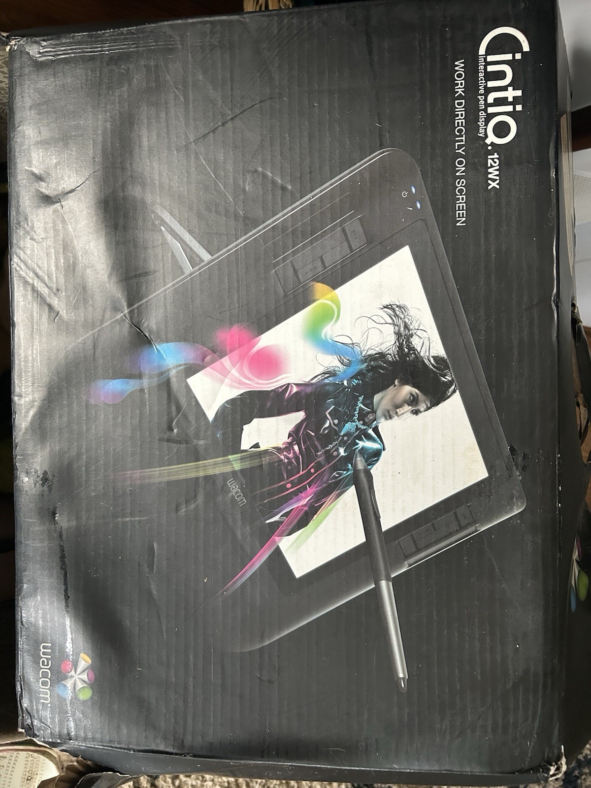 Wacom Cintiq 12WX Interactive Pen Display Graphics Tablet USB DVI