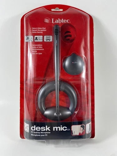 Labtec Desk Mic 524 Desk Microphone  Brand New
